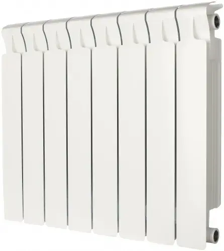 Рифар Monolit радиатор монолитный биметаллический 500 8 секций (640*577*100 мм) белый