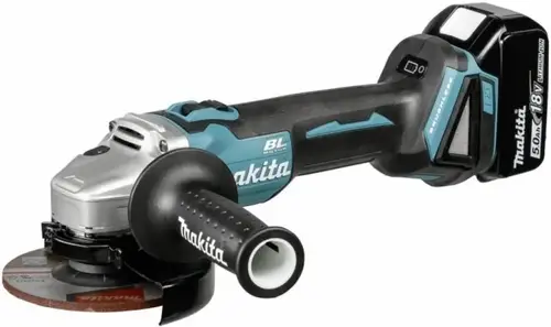 Макита DGA506RME шлифмашина угловая аккумуляторная (18 В)