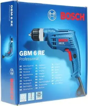 Bosch Professional GBM 6 RE дрель безударная