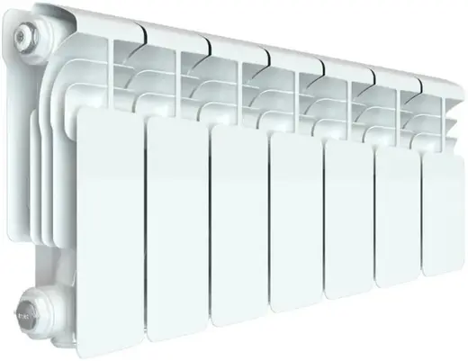 Рифар Alum Ventil радиатор с нижним подключением 200 7 секций (567*265 мм) нижнее правое