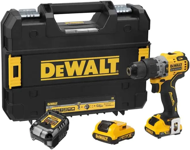 Dewalt DCD706D2 дрель-шуруповерт ударная аккумуляторная (250 Вт 12 В) DCD706D2-QW