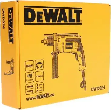 Dewalt DWD024 дрель ударная щеточная