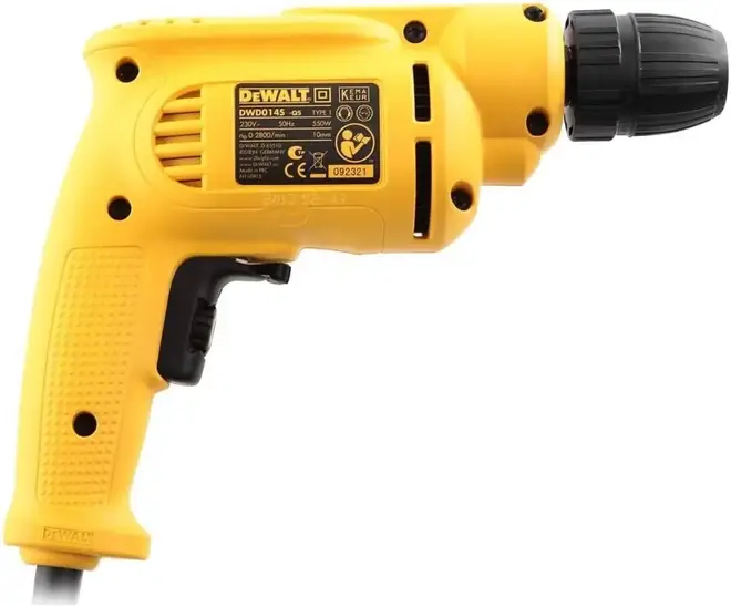 Dewalt DWD014S дрель безударная щеточная (550 Вт) DWD014S-QS