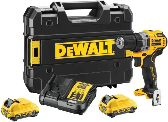 Dewalt DCD701D2 дрель-шуруповерт безударная аккумуляторная (250 Вт 18 В) DCD701D2