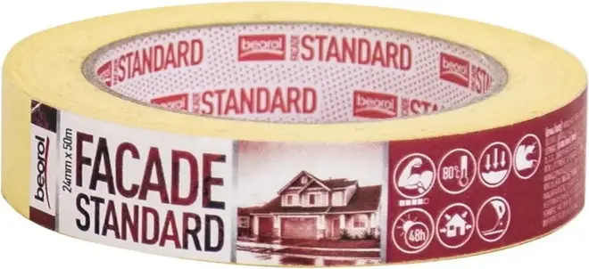 Beorol Facade Standard скотч малярный (24*50 м) FASK2450