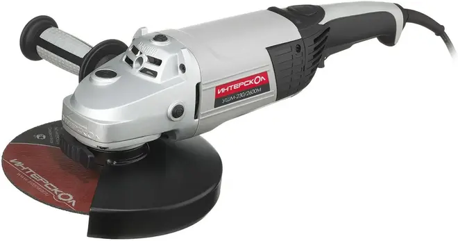 Интерскол УШМ-230/2600М шлифмашина угловая (2600 Вт 220 В)