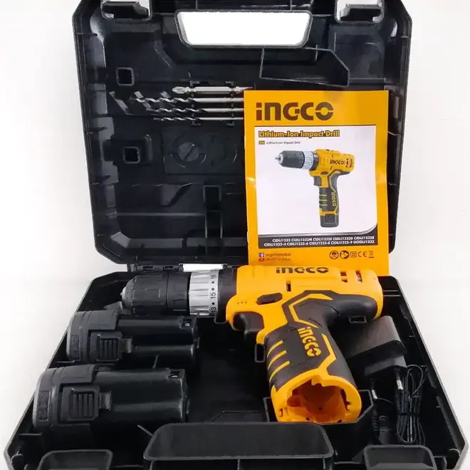 Ingco CIDLI1232 шуруповерт ударный аккумуляторный CIDLI1232 (220-240 В)