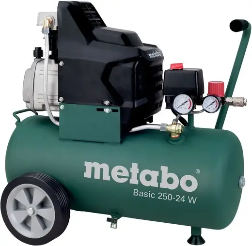 Metabo Basic 250-24 W компрессор поршневой масляный