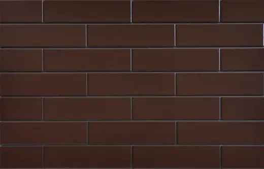 Cerrad Elewacja коллекция Szkliwiona Braz Brown Glazed плитка клинкерная фасадная