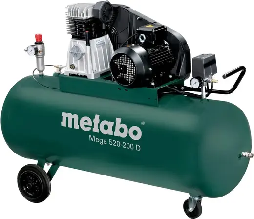 Метабо Mega 520-200 D поршневой компрессор