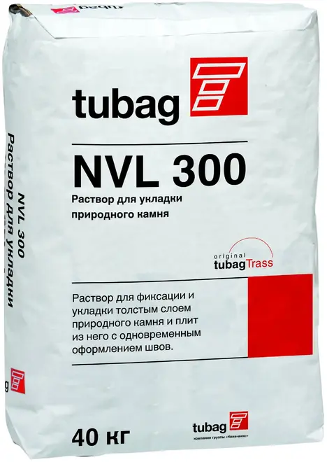 Quick-Mix NVL 300 раствор для укладки природного камня (40 кг) серый