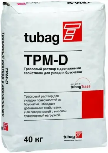 Tubag TPM-D трассовый раствор с дренажными свойствами (40 кг)