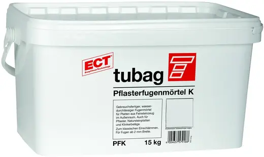Tubag PFK раствор для заполнения швов брусчатки (15 кг) сланцево-серый