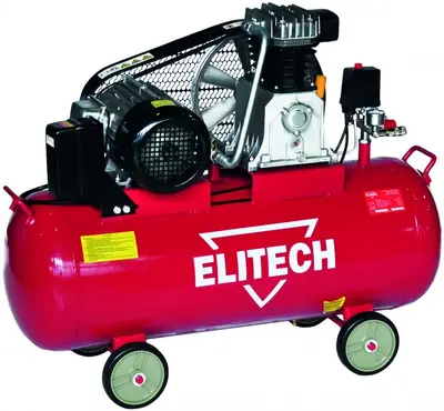 Elitech КПР 100/550/3.0 компрессор поршневой масляный (3000 Вт бар10 бар) КПР 100/550/3.0