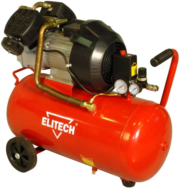 Elitech КПМ 360/50 компрессор поршневой масляный (2200 Вт бар8 бар) КПМ 360/50