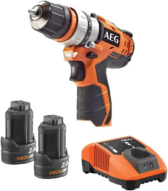 AEG BBS 12C2 LI-202B аккумуляторная дрель-шуруповерт (12 В) №4935446693
