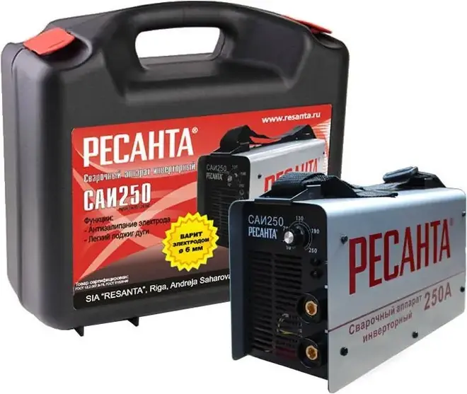 Ресанта САИ-250 сварочный инверторный аппарат (7700 Вт, 220 В, )