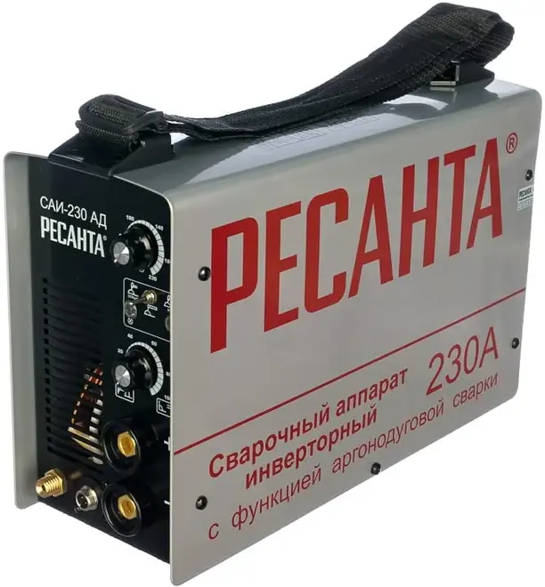 Ресанта САИ-230 АД инвертор сварочный аргоновый (6900 Вт, 220 В, 230 А)