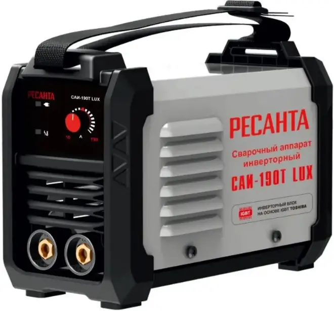 Ресанта САИ-190T LUX сварочный аппарат (5000 Вт, 220 В, 190 А)