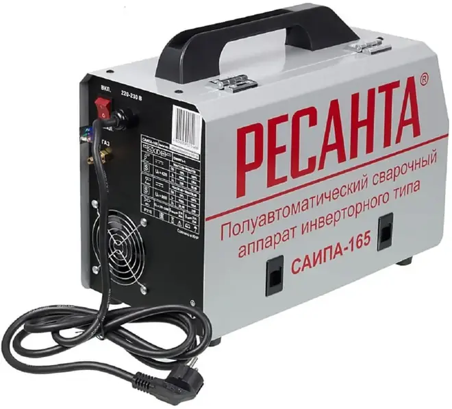 Ресанта САИПА-165 сварочный аппарат инверторный полуавтоматический (6600 Вт, 220 В, 160 А)