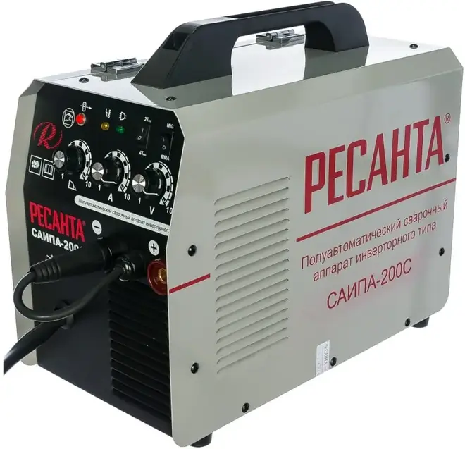 Ресанта САИПА-200C сварочный аппарат (6600 Вт, 220 В, 200 А)
