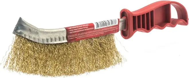 Кедр щетка по металлу латунная