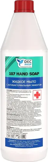 DEC Prof 107 Hand Soap мыло жидкое с антибактериальным эффектом (1 л)