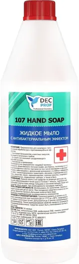 DEC Prof 107 Hand Soap мыло жидкое с антибактериальным эффектом (1 л)