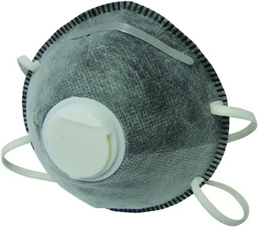 Бибер маска фильтрующая с угольным фильтром и клапаном FFP1