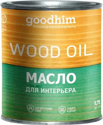Goodhim Wood Oil масло для интерьера (750 мл) арктика