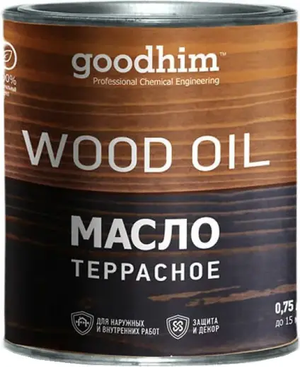 Goodhim Wood Oil масло террасное (750 мл) белое