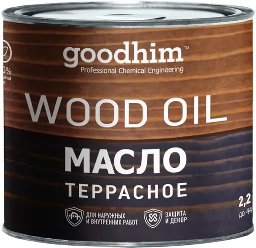 Goodhim Wood Oil масло террасное (2.2 л) белое