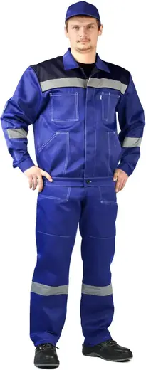 Ursus Легион костюм летний (куртка + полукомбинезон 44-46) 170-176 василек/темно-синий