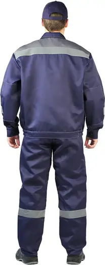 Ursus Легион костюм летний (куртка + полукомбинезон 44-46) 182-188 темно-синий/серый