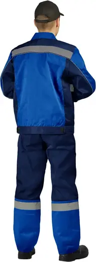 Ursus Респект костюм летний (куртка + полукомбинезон 44-46) 170-176 василек/темно-синий