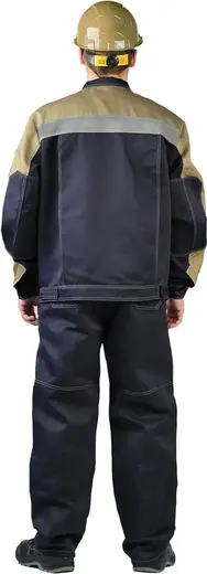 Ursus Рольф костюм летний (куртка + полукомбинезон 44-46) 182-188 темно-синий/бежевый