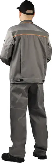 Ursus Рольф костюм летний (куртка + полукомбинезон 48-50) 170-176 серый/светло-серый