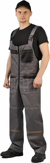 Ursus Рольф костюм летний (куртка + полукомбинезон 48-50) 170-176 темно-серый/черный