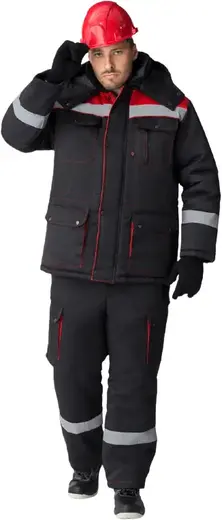 Факел-Спецодежда Титан костюм зимний (куртка + полукомбинезон 44-46) 170-176