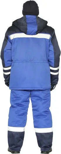 Ursus Зимник костюм зимний (куртка + брюки 44-46) 170-176 василек/темно-синий