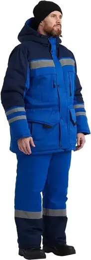 Ursus Зимник костюм зимний (куртка + брюки 56-58) 170-176 василек/темно-синий