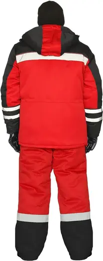 Ursus Зимник костюм зимний (куртка + брюки 60-62) 170-176 красный/черный