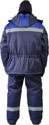 Ursus Вьюга костюм зимний (куртка + полукомбинезон 44-46) 170-176 темно-синий/василек