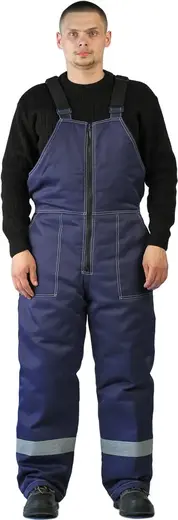 Ursus Вьюга костюм зимний (куртка + полукомбинезон 60-62) 170-176 темно-синий/оранжевый
