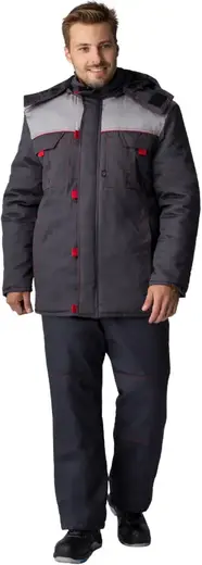 Факел-Спецодежда Фаворит New куртка зимняя (48-50) 170-176 регулируемый, съемный, утепленный