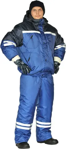 Ursus Стим костюм зимний (куртка + полукомбинезон 44-46) 182-188 василек/темно-синий