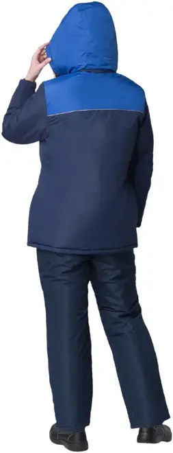 Факел-Спецодежда Снежана куртка женская зимняя (40-42) 158-164 таслан васильковая/темно-синяя