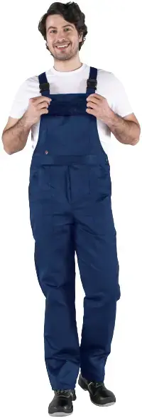 Факел-Спецодежда ИТР полукомбинезон (48-50) 170-176 темно-синий