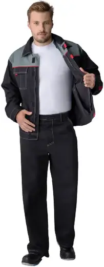 Факел-Спецодежда Флагман-Фаворит-1 костюм (куртка + брюки 44-46) 170-176