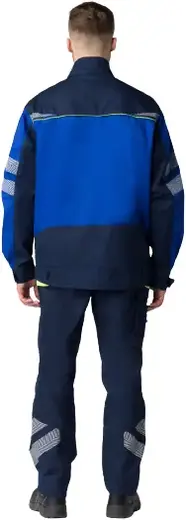 Факел-Спецодежда Profline Specialist куртка укороченная мужская (44-46) 182-188 васильковая/темно-синяя